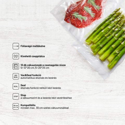 Lauben Vacuum Sealer 10WT - Vákuumfóliázó Lauben Vacuum Sealer 10WT - Vákuumfóliázó